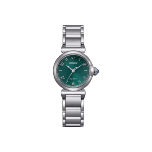 Swiss luxury watch with stainless steel band