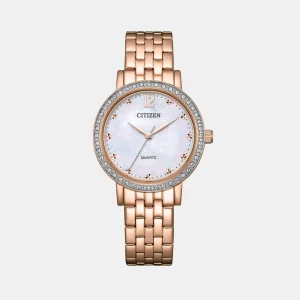 Swiss luxury watch with stainless steel band