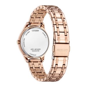 Swiss luxury watch with stainless steel band