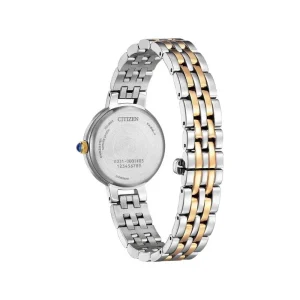Swiss luxury watch with stainless steel band