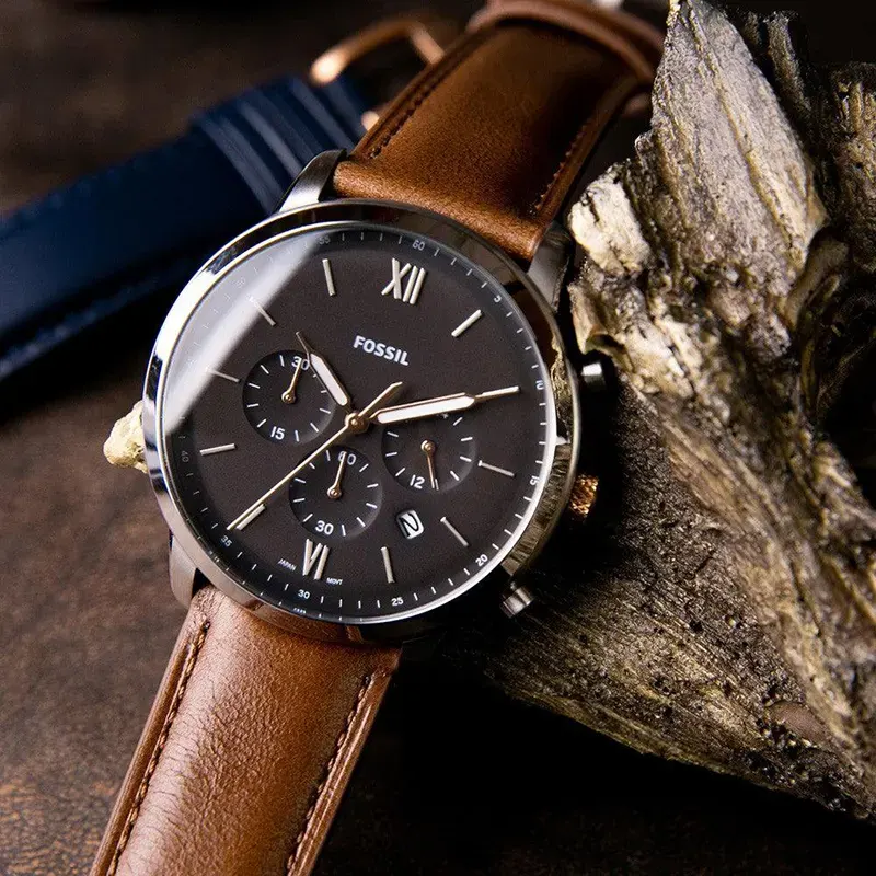 Timezone Oman – Luxury Watches, Swiss Timepieces & Smartwatches FOSSIL FS5408 - Image 2