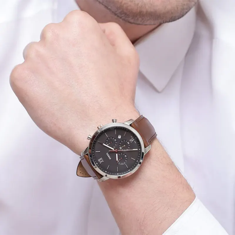 Timezone Oman – Luxury Watches, Swiss Timepieces & Smartwatches FOSSIL FS5408 - Image 4