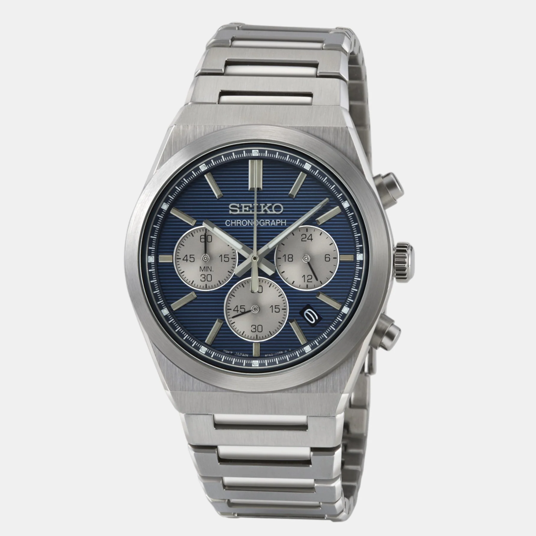 Timezone Oman – Luxury Watches, Swiss Timepieces & Smartwatches SEIKO-5 SSB453P1 - Image 2