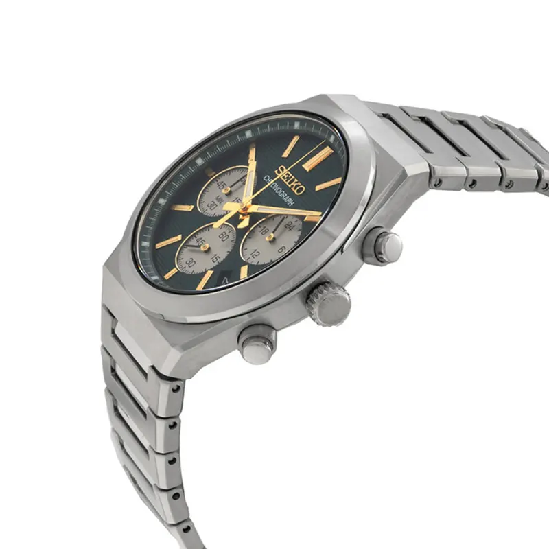 Timezone Oman – Luxury Watches, Swiss Timepieces & Smartwatches SEIKO-5 SSB461P1 - Image 2