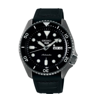 Swiss luxury watch with stainless steel band