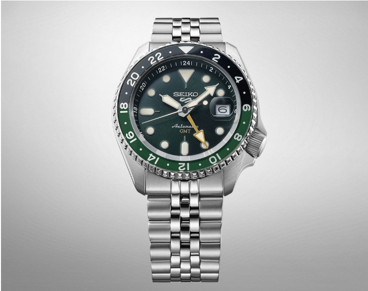 Timezone Oman – Luxury Watches, Swiss Timepieces & Smartwatches SEIKO-5 SSK035K1 - Image 4