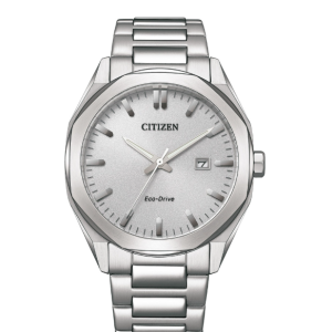 Swiss luxury watch with stainless steel band