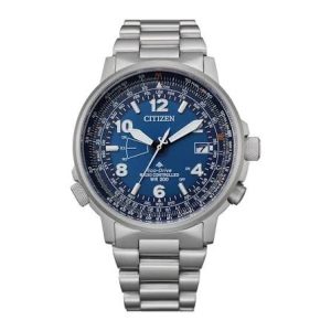 Swiss luxury watch with stainless steel band