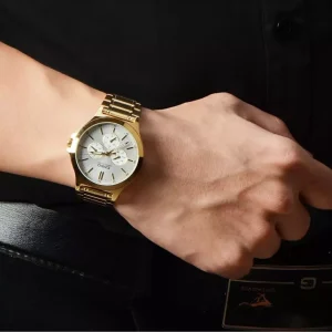 Timezone Oman – Luxury Watches, Swiss Timepieces & Smartwatches Swiss luxury watch with stainless steel band