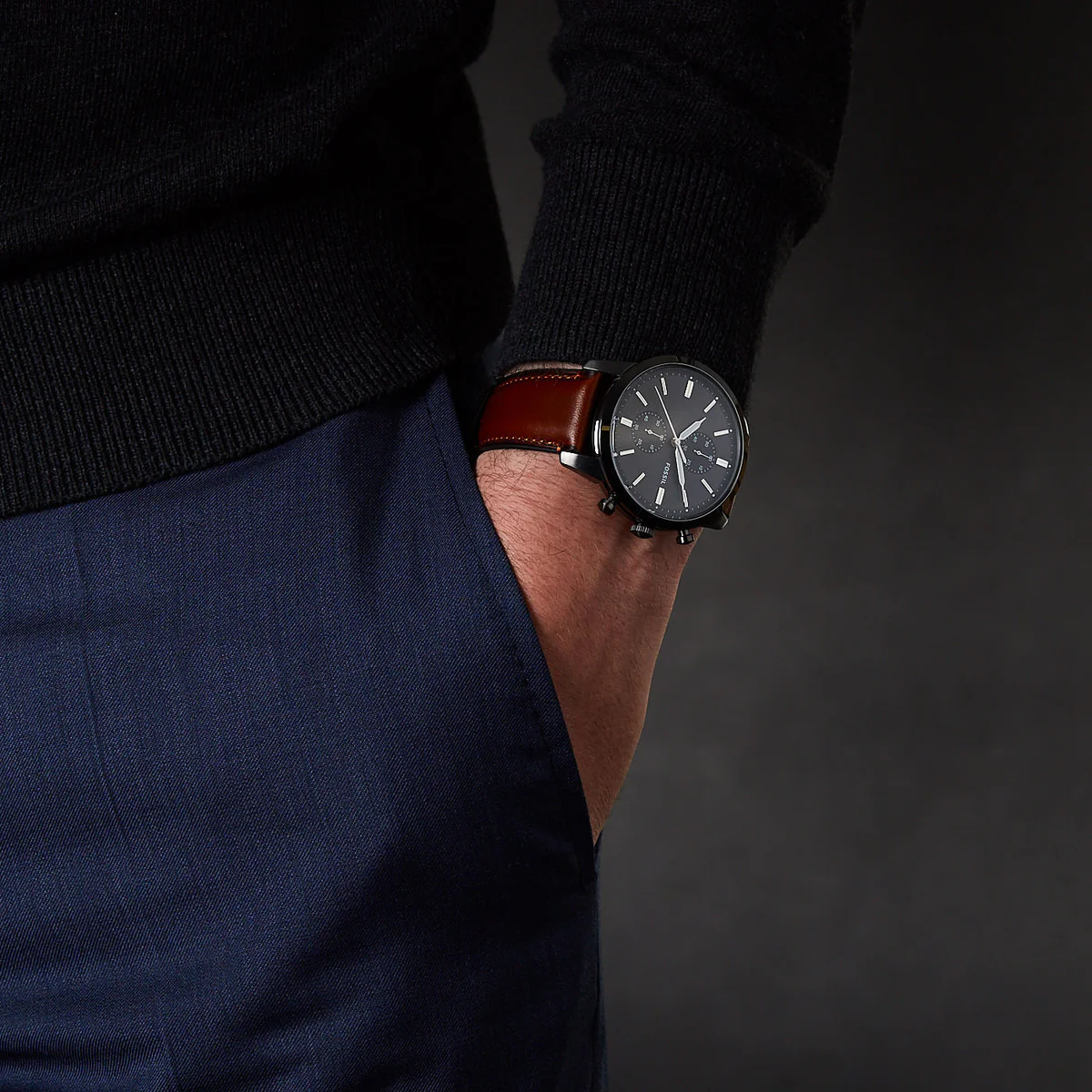 Timezone Oman – Luxury Watches, Swiss Timepieces & Smartwatches FOSSIL FS5522 - Image 5