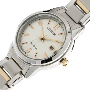Swiss luxury watch with stainless steel band