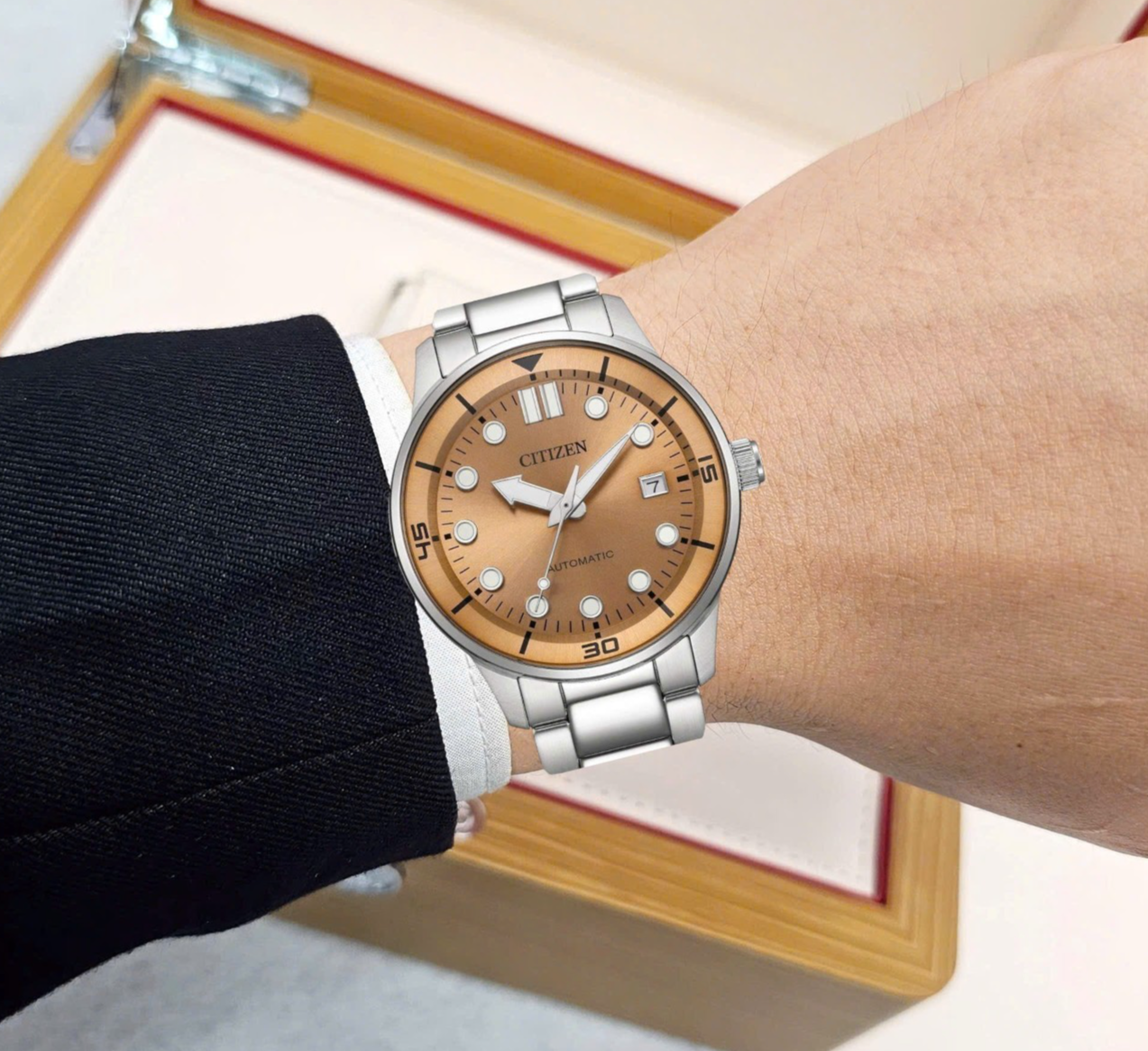 Timezone Oman – Luxury Watches, Swiss Timepieces & Smartwatches CITIZEN NJ0191-83X - Image 3