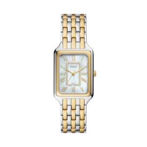 Swiss luxury watch with stainless steel band