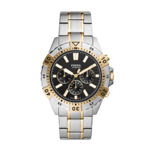 Swiss luxury watch with stainless steel band