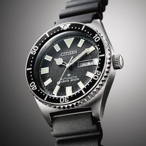 Swiss luxury watch with stainless steel band