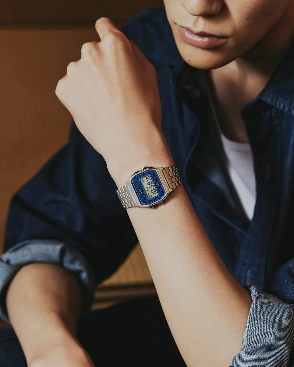 Timezone Oman – Luxury Watches, Swiss Timepieces & Smartwatches CASIO A159WEVJ-2D - Image 4