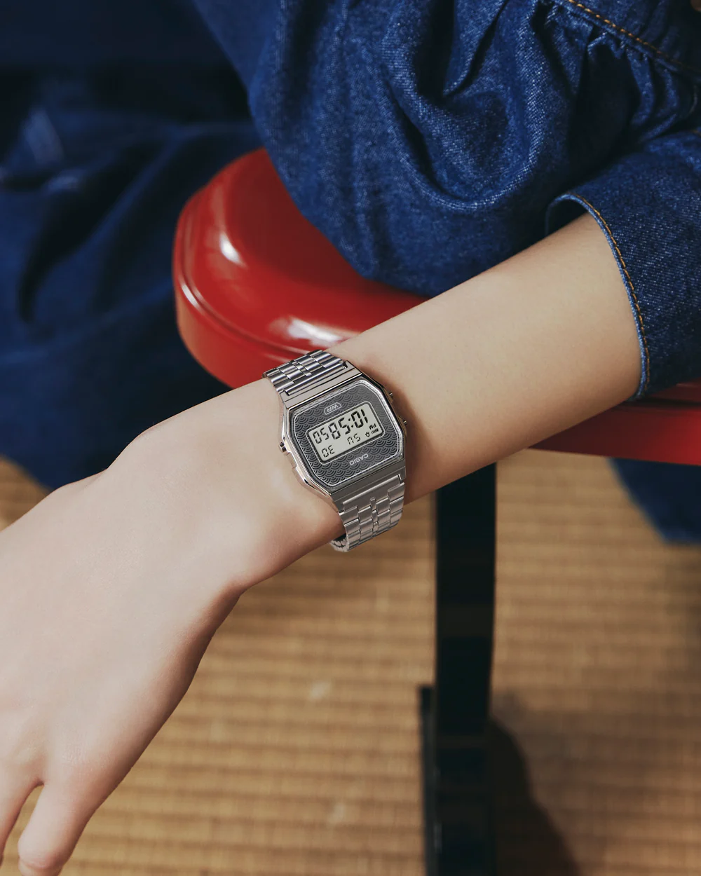 Timezone Oman – Luxury Watches, Swiss Timepieces & Smartwatches CASIO A159WEVJ-7D - Image 4