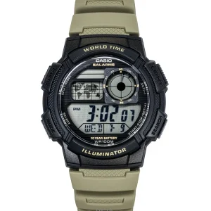 Swiss luxury watch with stainless steel band