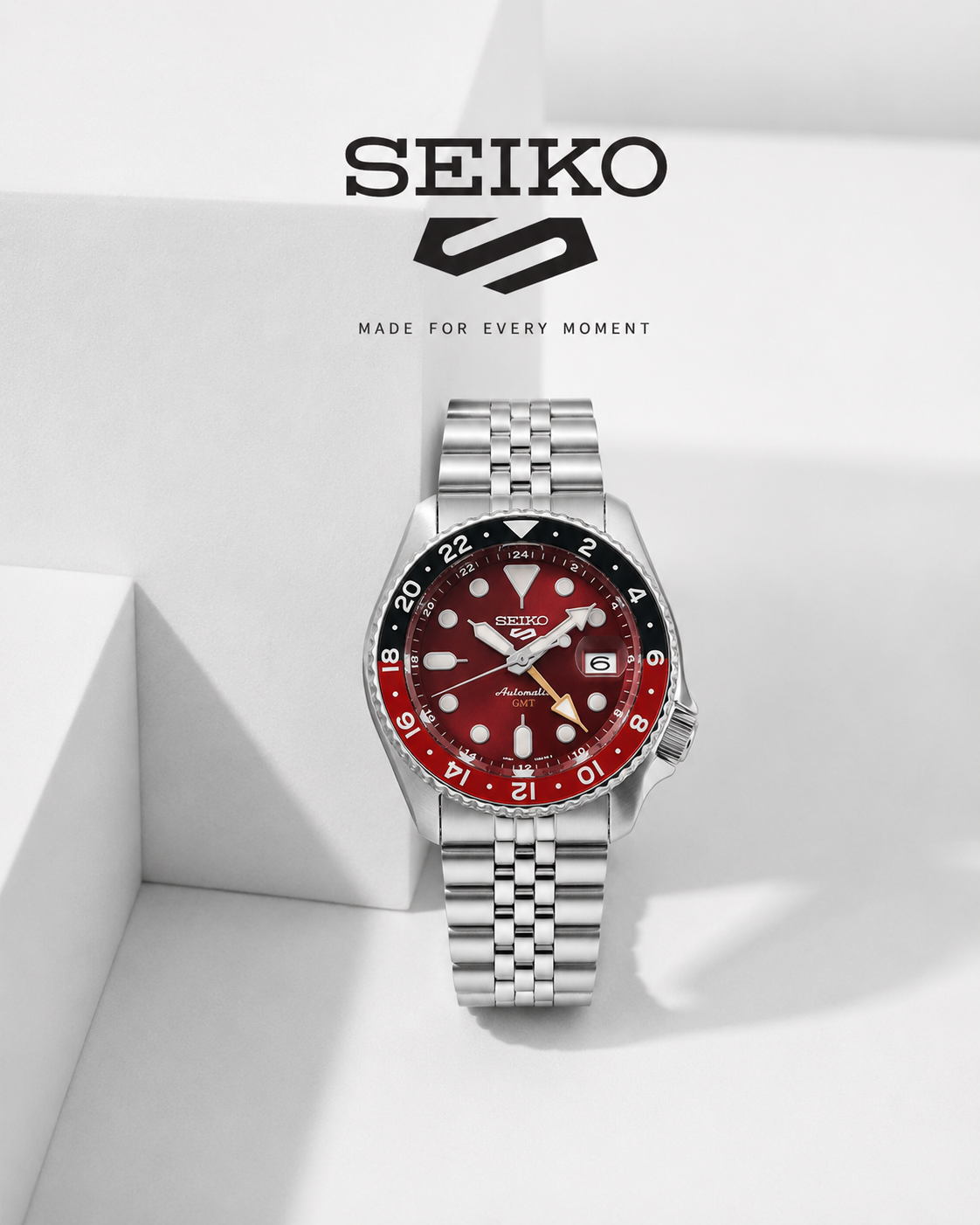 Timezone Oman – Luxury Watches, Swiss Timepieces & Smartwatches SEIKO-5 SSK031K1 - Image 2