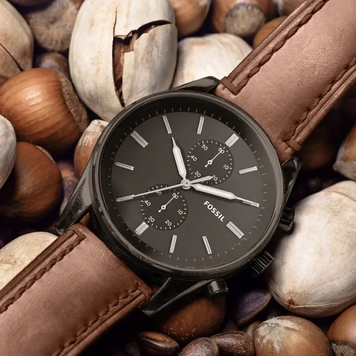 Timezone Oman – Luxury Watches, Swiss Timepieces & Smartwatches FOSSIL FS5522 - Image 2