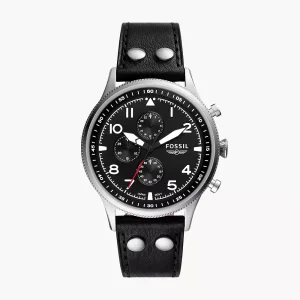 Swiss luxury watch with stainless steel band