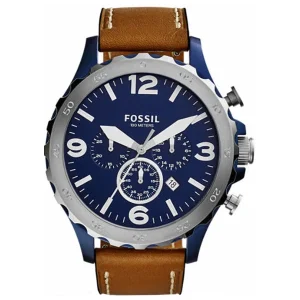 Swiss luxury watch with stainless steel band