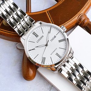 Timezone Oman – Luxury Watches, Swiss Timepieces & Smartwatches Swiss luxury watch with stainless steel band