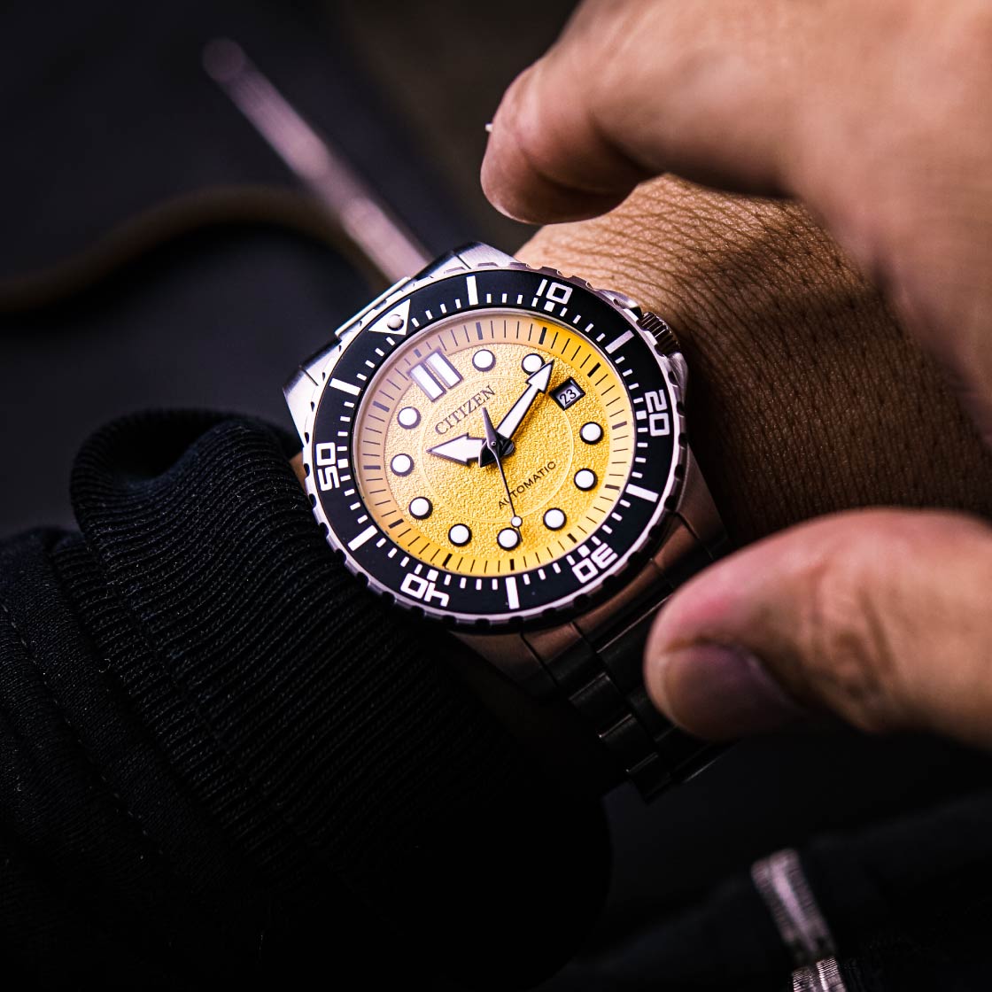 Timezone Oman – Luxury Watches, Swiss Timepieces & Smartwatches CITIZEN NJ0170-83Z - Image 3