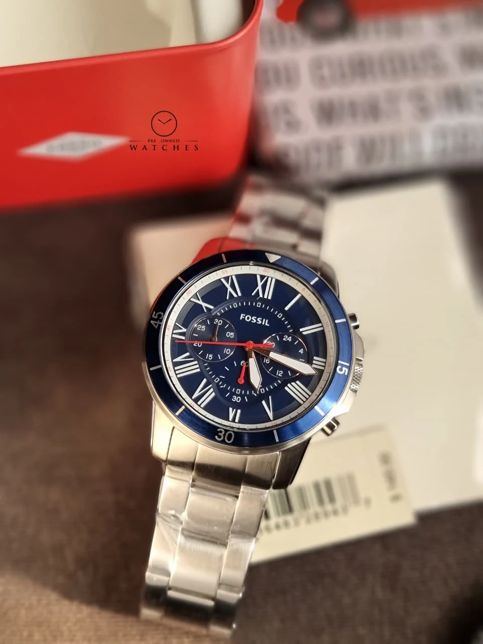 Timezone Oman – Luxury Watches, Swiss Timepieces & Smartwatches FOSSIL FS5238 - Image 2