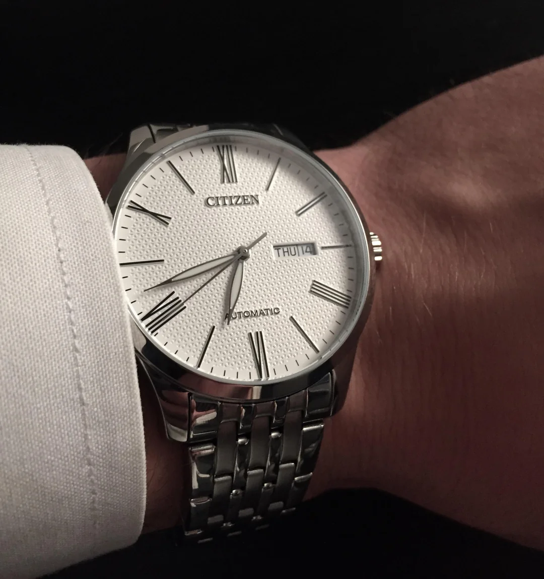 Timezone Oman – Luxury Watches, Swiss Timepieces & Smartwatches CITIZEN NH8350-59A - Image 3