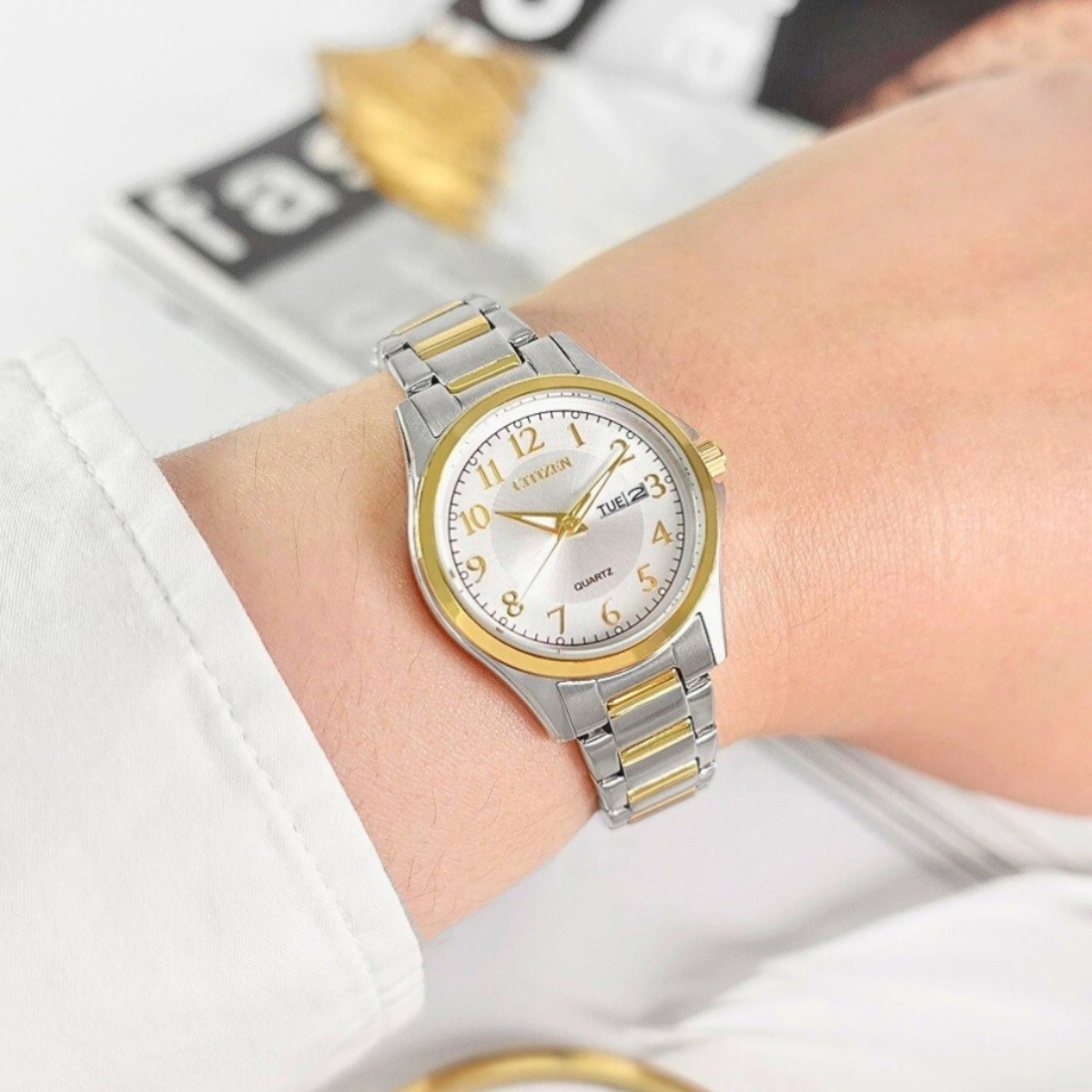 Timezone Oman – Luxury Watches, Swiss Timepieces & Smartwatches CITIZEN EQ0614-52B - Image 4