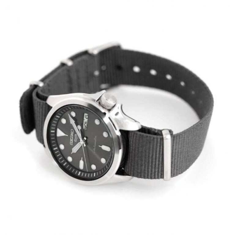 Timezone Oman – Luxury Watches, Swiss Timepieces & Smartwatches SEIKO-5 SRPE61K1 - Image 3
