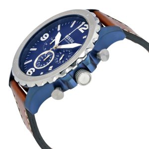 Swiss luxury watch with stainless steel band