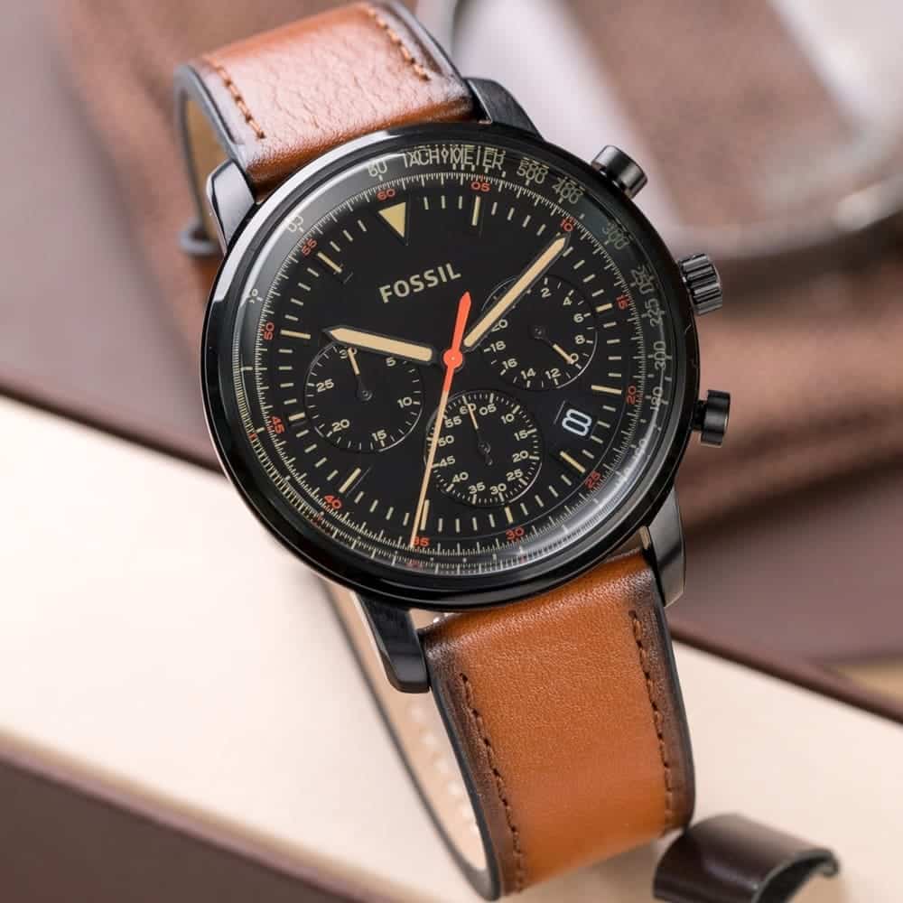 Timezone Oman – Luxury Watches, Swiss Timepieces & Smartwatches FOSSIL FS5501 - Image 2