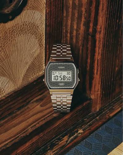 Timezone Oman – Luxury Watches, Swiss Timepieces & Smartwatches CASIO A159WEVJ-7D - Image 3