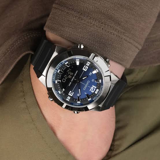 Timezone Oman – Luxury Watches, Swiss Timepieces & Smartwatches CASIO AMW870A-2A - Image 4