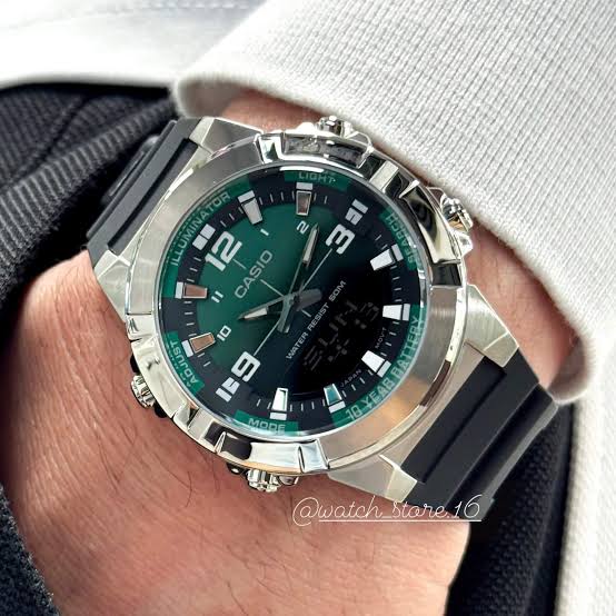 Timezone Oman – Luxury Watches, Swiss Timepieces & Smartwatches CASIO AMW870A-3A - Image 3