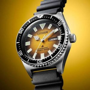 Swiss luxury watch with stainless steel band