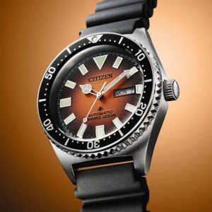 Swiss luxury watch with stainless steel band