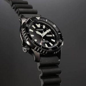 Swiss luxury watch with stainless steel band