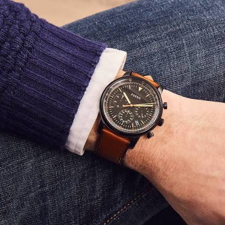 Timezone Oman – Luxury Watches, Swiss Timepieces & Smartwatches FOSSIL FS5501 - Image 4