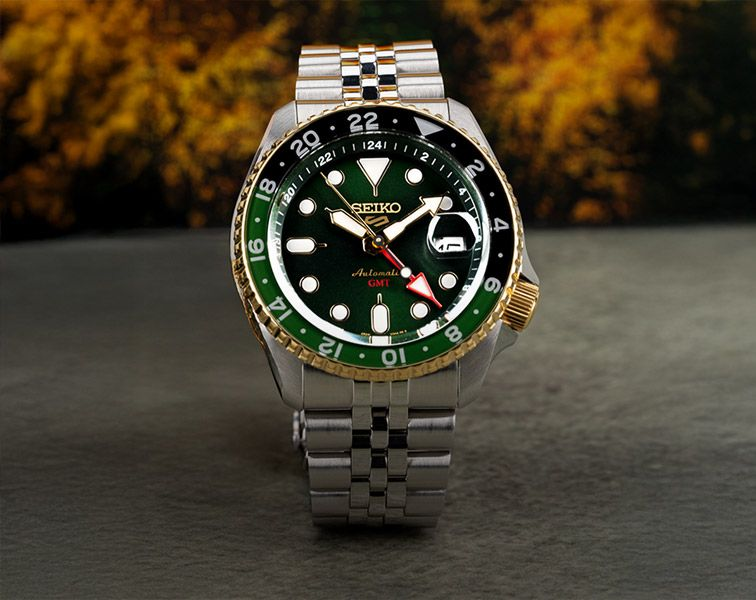 Timezone Oman – Luxury Watches, Swiss Timepieces & Smartwatches SEIKO-5 SSK050K1 - Image 2