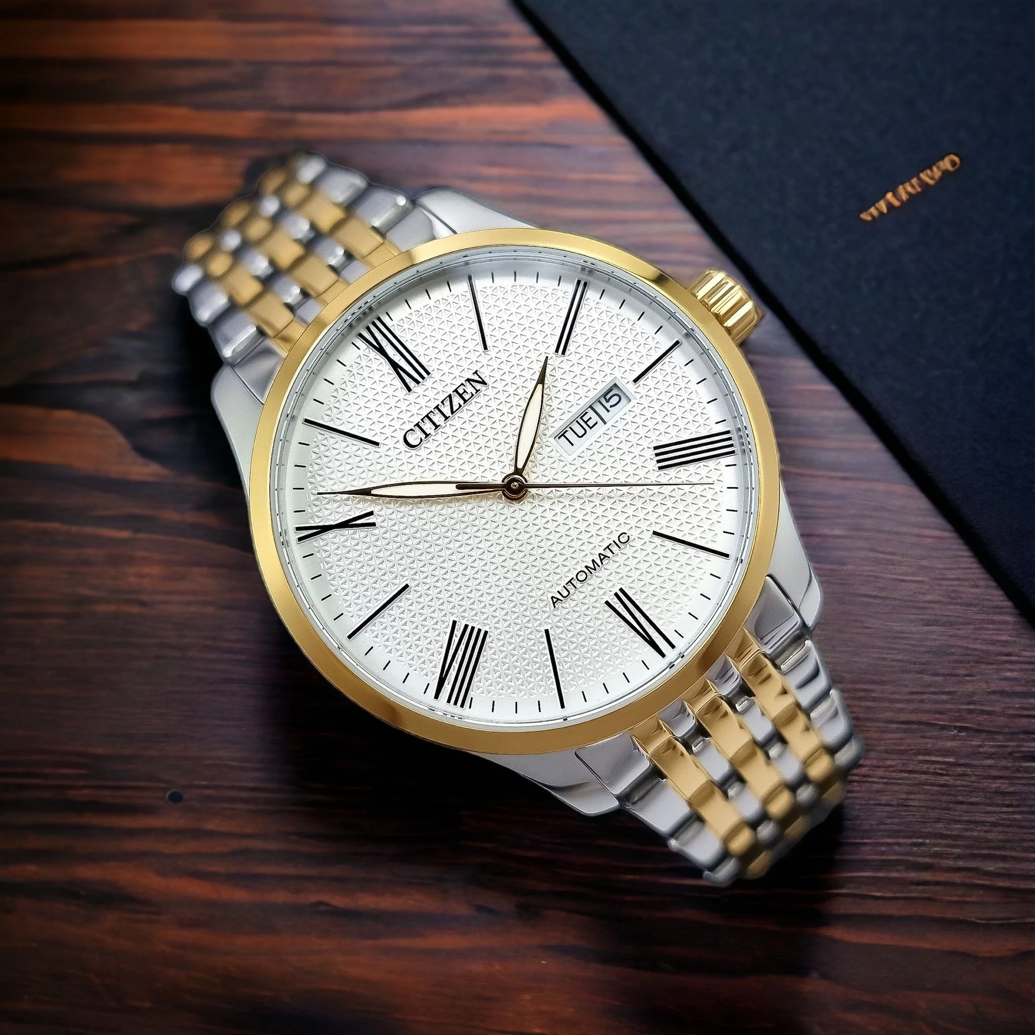 Timezone Oman – Luxury Watches, Swiss Timepieces & Smartwatches CITIZEN NH8354-58A - Image 3
