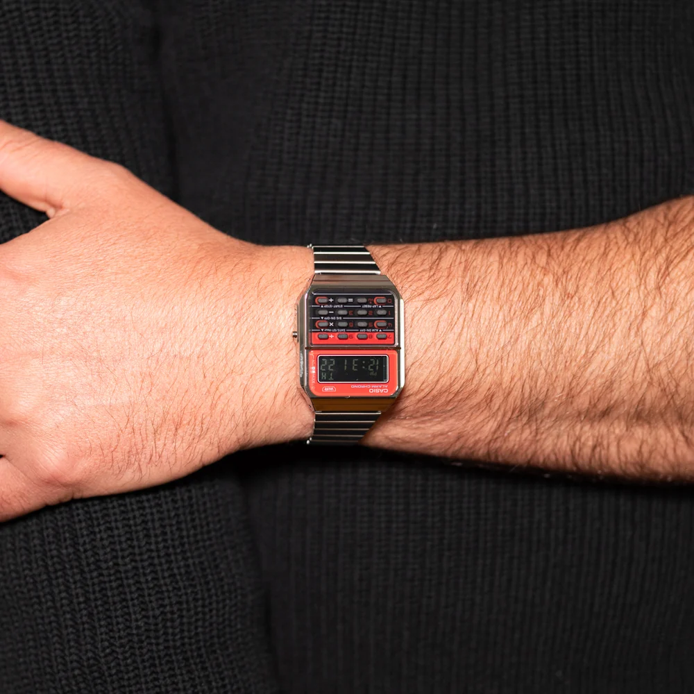 Timezone Oman – Luxury Watches, Swiss Timepieces & Smartwatches CASIO CA500WE-4B - Image 3