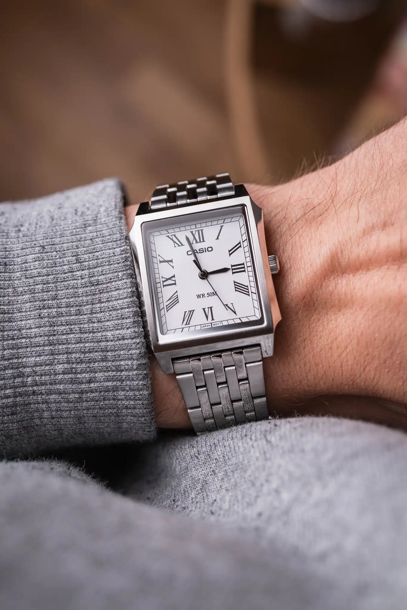 CASIO MTP-B190D-7BV SILVER VINTAGE MODEL - Image 2