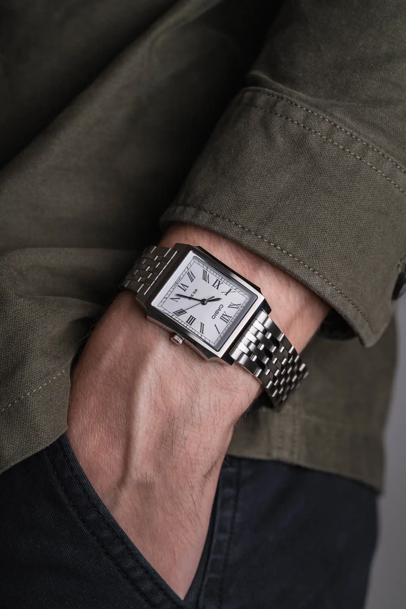 CASIO MTP-B190D-7BV SILVER VINTAGE MODEL - Image 3