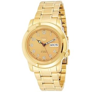 Swiss luxury watch with stainless steel band