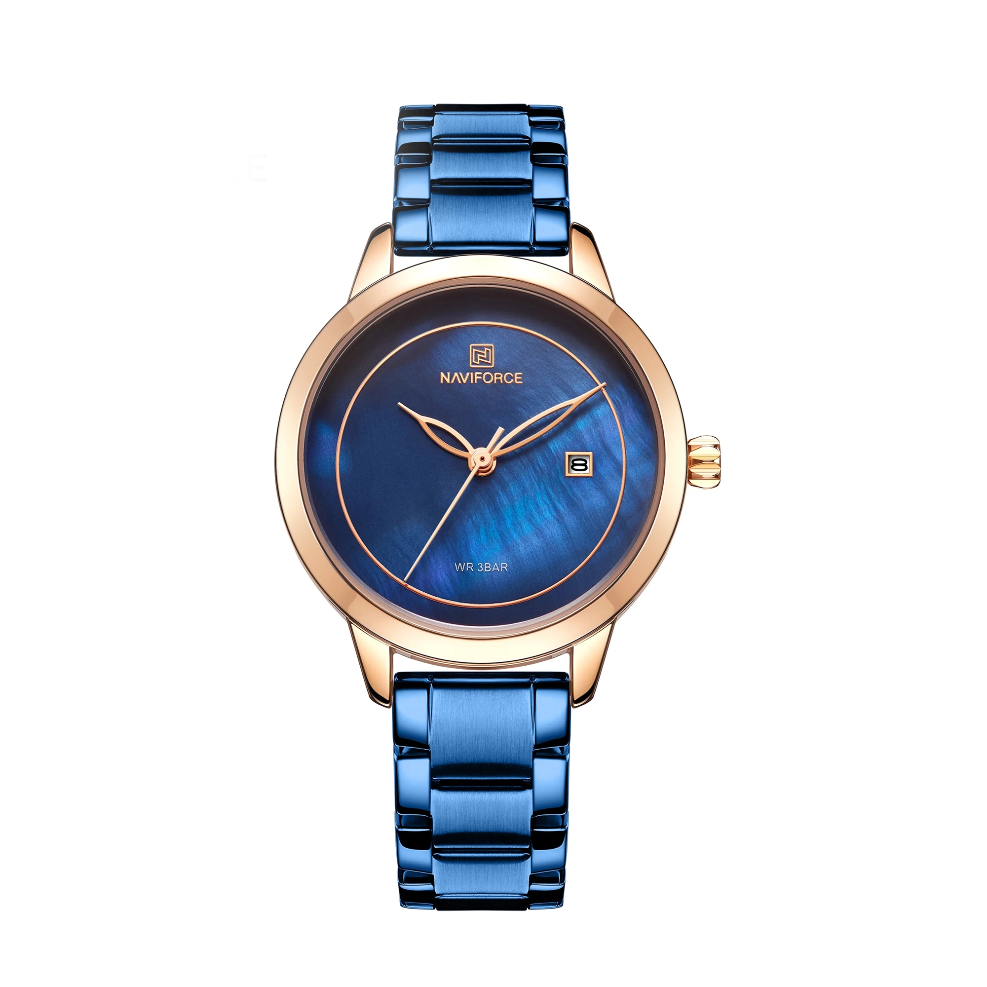 NAVIFORCE NF5008 WOMEN'S ANALOG STAINLESS STEEL WATCH