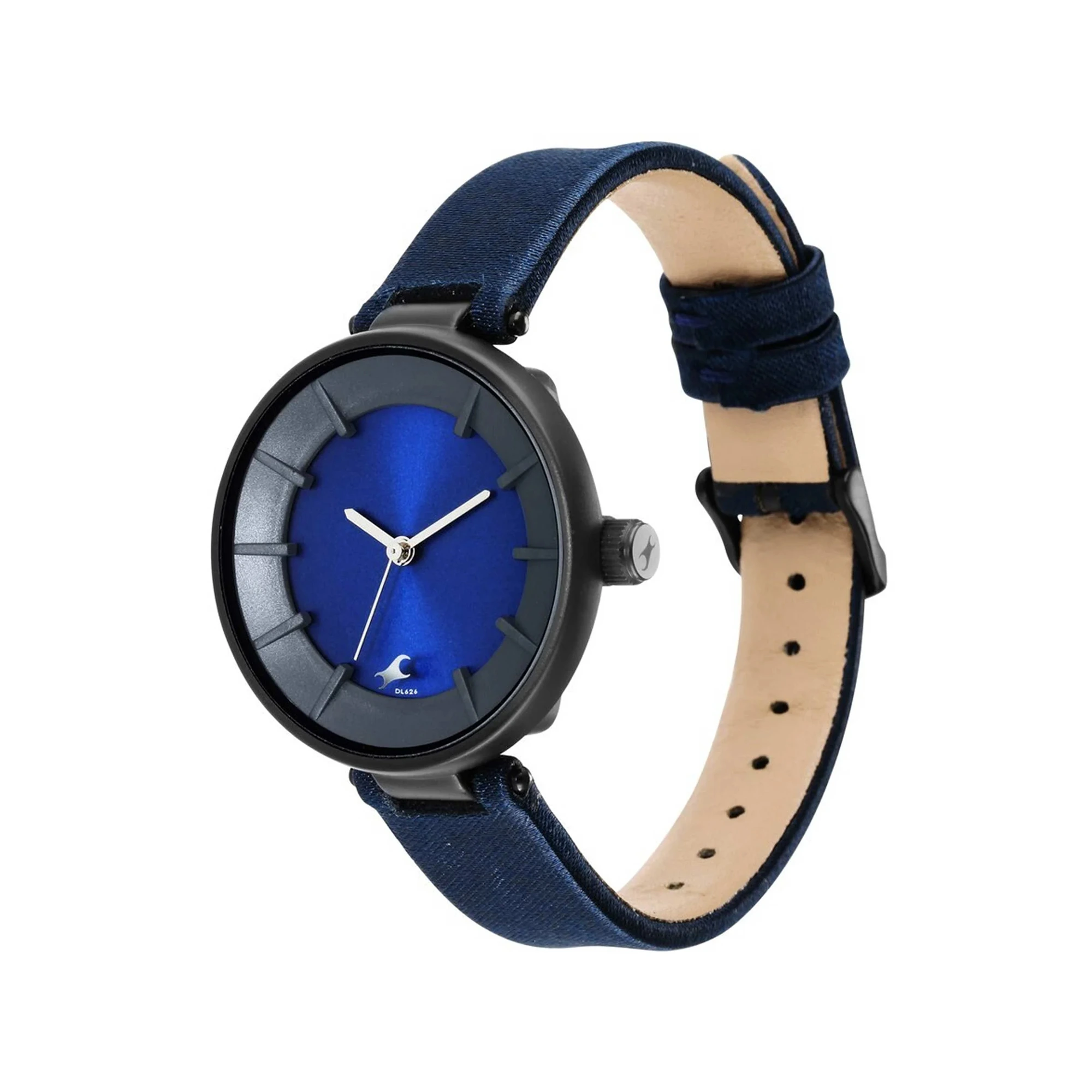 Fastrack 6252PF02 Blue Leather Analog Women's Watch - Image 3