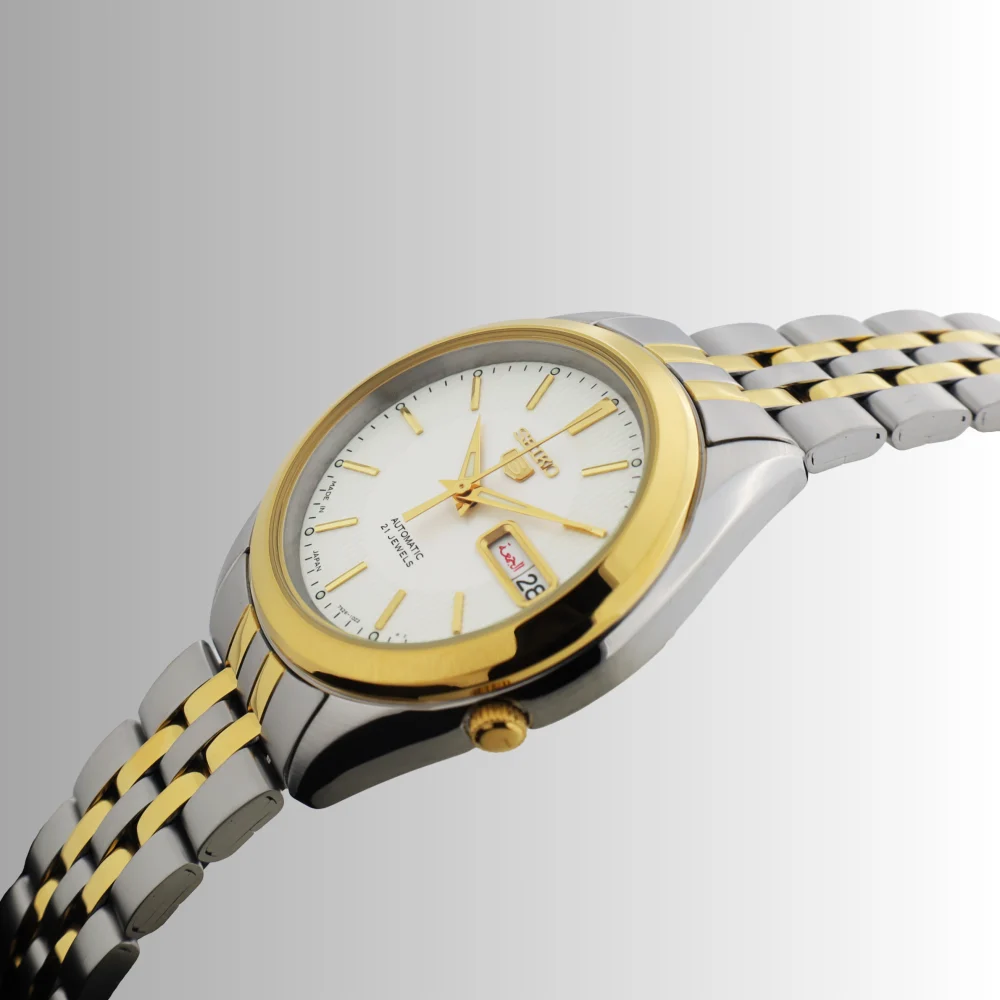 Timezone Oman – Luxury Watches, Swiss Timepieces & Smartwatches SEIKO-5 SNKL24J1 - Image 3
